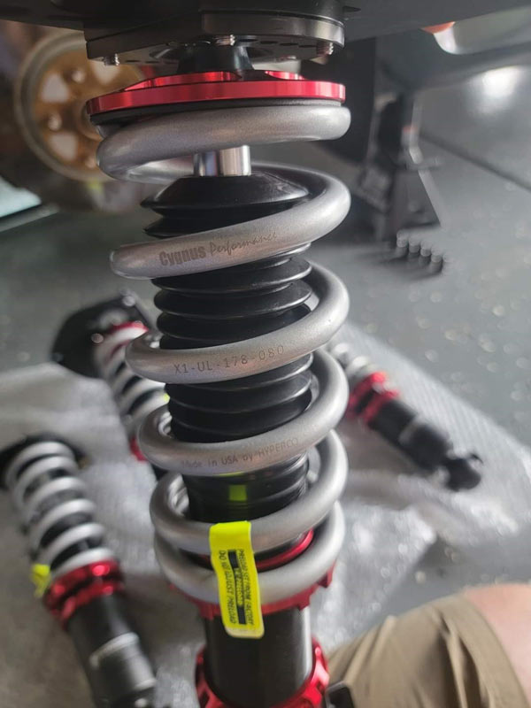 Geoff's Choice Cygnus Performance X-1 Motorsport Edition Long Travel  Coilover Set 2022-2023 WRX